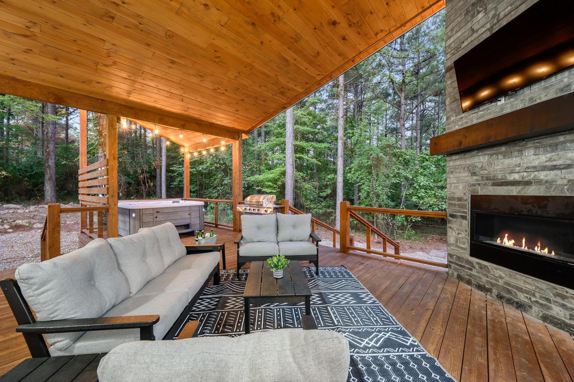 Two Knights Luxury Cabin Broken Bow Zewnętrze zdjęcie