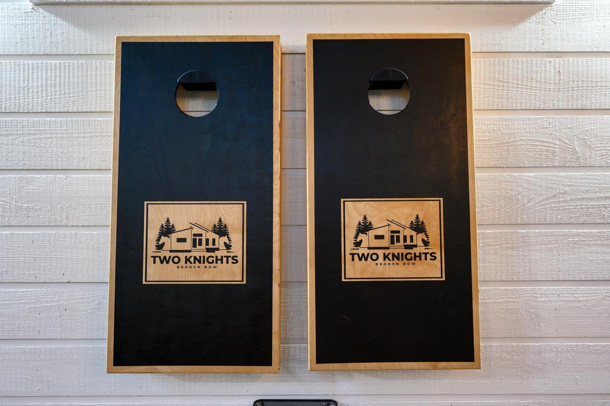 Two Knights Luxury Cabin Broken Bow Zewnętrze zdjęcie